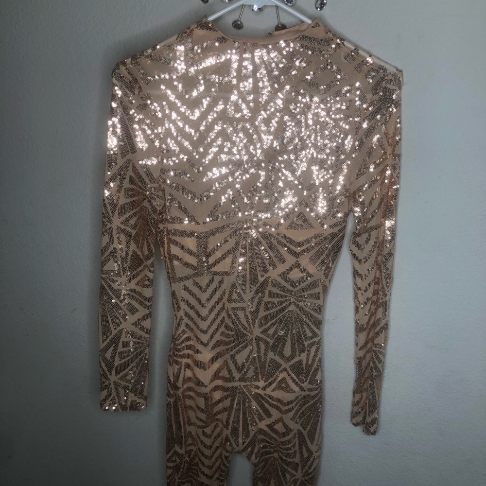 Pink Sparkly Party Jumpsuit $15